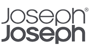Joseph Joseph logo on black background.