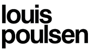 Louis Poulsen logo in black text.